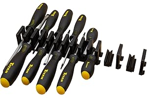 Toolbox Widget DIY Series - Screwdriver Organizer, NON-MAGNETIC, Modular & Expandable for Tool box Drawer, Screwdriver Holder for Small and Large Screwdrivers, Ratchets, Extensions