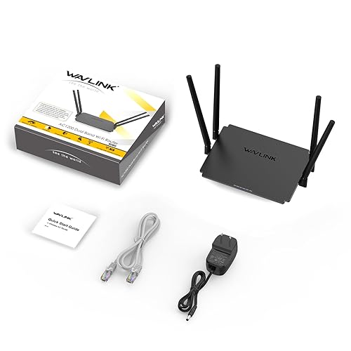 WAVLINK AC1200 Wireless WiFi Router, Dual Band WiFi