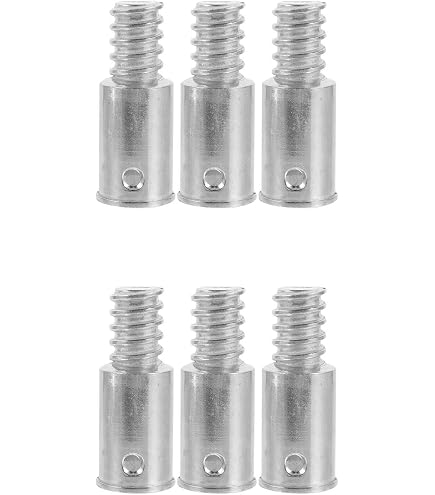 Adaptateur De Poteau De Vadrouille GANAZONO - 2 Pièces Pivotants Acier Inoxydable - Pour Manches à Balai Bois