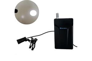 Songzi Optics 10 Hour Battery Clip Up Surgical Dental Headlight Medical Headlamp Orange Filter with Lightspot