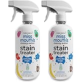 Miss Mouth’s Messy Eater Stain Treater Spray - Stain Remover - Newborn & Baby Essentials - 2-Pack of 16oz Stain Remover