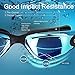 Targher Swim Goggles, Swimming Goggles Anti-Fog UV Protection Waterproof with Soft Silicone Swimming Cap Nose Clip and Earplug for Adult Men Women Youth Kids Child
