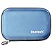 Inateck Portable Shockproof EVA Carrying Case Shell with Zipper for 2.5 Inch Hard Disk Drives HDD/ SSD and My Passport Ultra (Blue)
