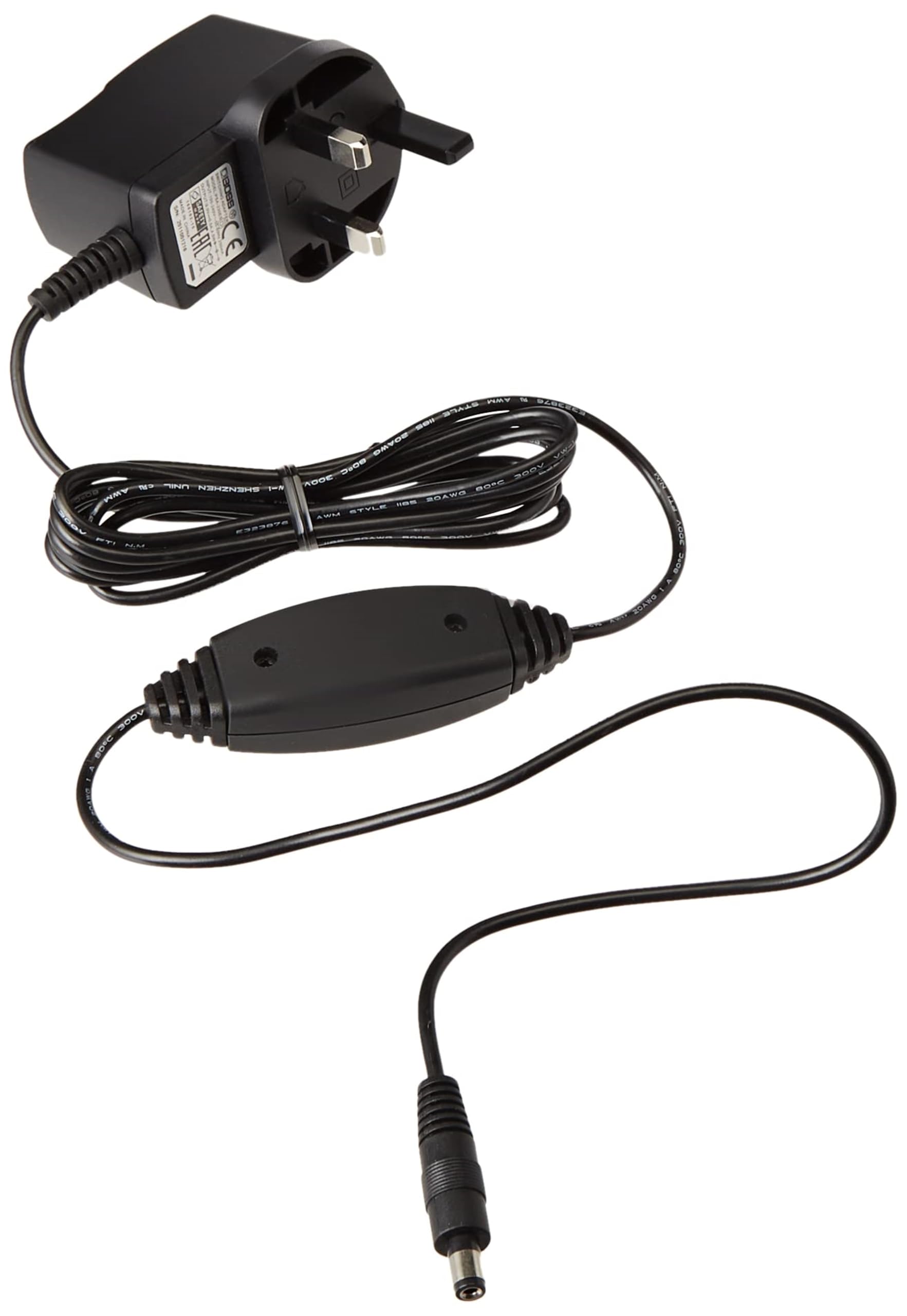 BOSS PSA-230ES2 Power Adaptor | Power Supply for BOSS Compact and Twin Pedals, Multi-Effects and More | Extended Cable Length | LED Indicator for Quick Visual Verification of On/Off Status