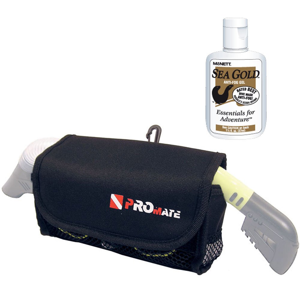 Promate Scuba Dive Mask Pouch Bag/Defog Anti-Fog/SeaDrops/SeaGold