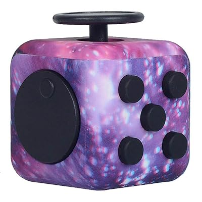 Buy Vjk Fidget Cube Mini Small Dice Release Stress For Kids Adults Antsy Anxiety Pressure Relieving Toystarry Purple Online In Taiwan B08s79pxxx