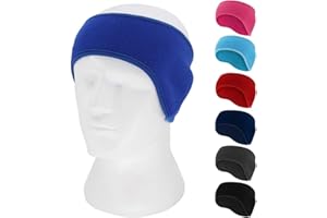 Windproof Fleece Cycling Ear Warmers Muffs Headband for Men and Women Winter Running Yoga Skiing Workout Motorcycling Sports