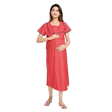 front open gown for feeding