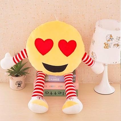 Frantic Best Heart Eyes Soft Cute Pillows with Legs & Hands