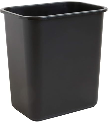 Amazon.com: Boardwalk 3485201 14 qt Plastic Soft-Sided Wastebasket