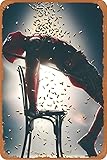 Deadpool The Musical 12x8 inch vintage metal tin