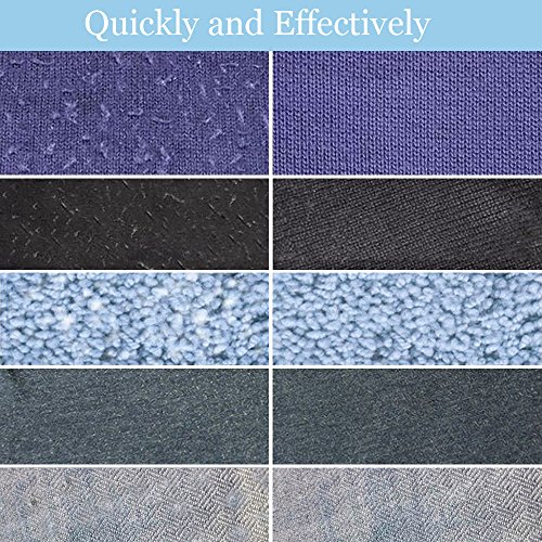 7TECH Fabric Shaver,Sweater Shaver, Battery Operated, Portable Clothes Shaver with Three Blades for Efficient Lint Removing, for Sweater Knitwear Carpet Blankets (Blue)