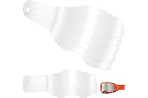 DAIRRR FUUU Goggle Tear Offs for 100 Percent RC2/AC2/ST2 Goggles, Standard Tear Off for Strata 2 / Racecraft 2 / Accuri 2 Generation 2 Goggle Systems, Lens Protection for Dirt Bike & Motocross, 25 Pack