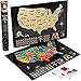 Scratch off Map of USA – Laminated Scratch US Map (Wall Poster) with Associations & Landmarks – Track your Travels – 18.5 x 26.77in – by OutFormal