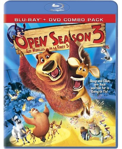 Les Rebels De La Foret 3 Open Season 3 / Les Rebelles de la forêt 3 (Bilingual) [Blu-ray + DVD