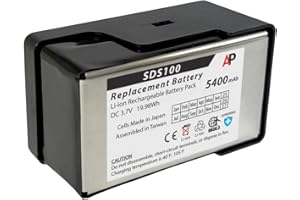 Artisan Power Replacement Battery for Uniden SDS100 and USDA100 Radios - Extended Capacity Li-ion 5400 mAh - Replaces BPS100HD, BT-954 and BT-955