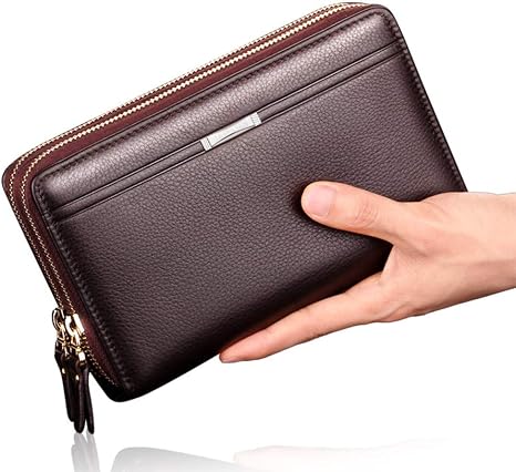 PORTAFOLIO PARA HOMBRE 100% PIEL ESTILO VINTAGE TAMAÑO OFICIO –  raineyhandbags