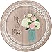 Creative Converting 8 Count Sturdy Style Paper Dessert Plates, 7