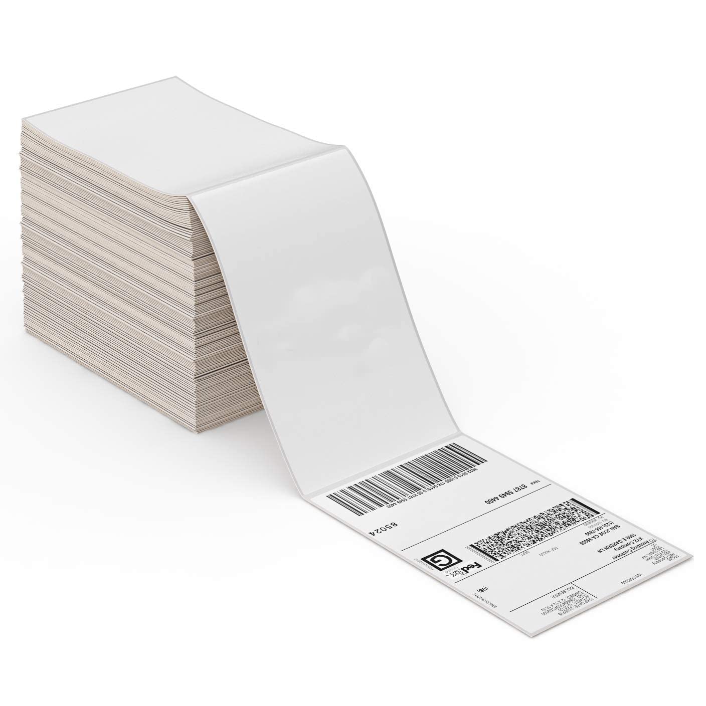 4x6 Shipping Label (1 Stack - 1000 Labels) Perforated Postage Thermal...