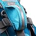Kurgo Big Baxter Dog Backpack, Dog Saddlebag Pack for Pets, Adjustable Saddlebag for Hiking, Walking, Running, Camping, Coastal Blue