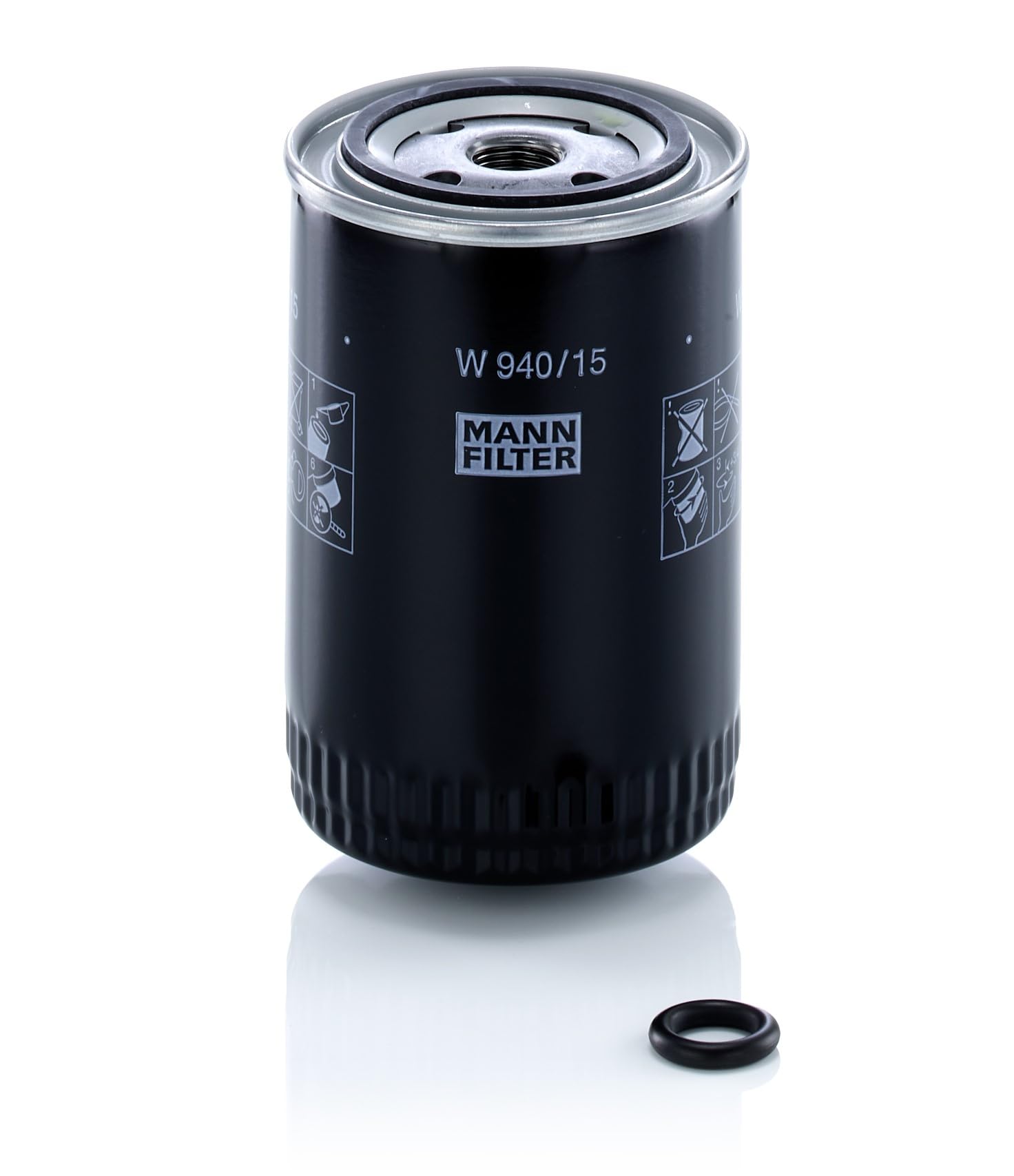MANN-FILTER W 940/15 n Oil Filter - for Off-Highway Applications