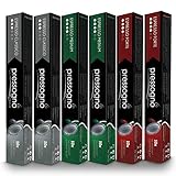 PRESSOGNO 60 Pack NESPRESSO Compatible (OriginalLine) Coffee Capsules - Italian Premium Café Espresso Variety Pack – Fair Trade