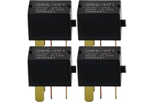 AEOLA 4 Pack G8HL-H71 AC and Starter Relay 39794-SDA-A03 39794-SDA-A05 Compatible for Crosstour CR-V CR-Z Element Insight Odyssey Pilot Acura TL TSX MDX