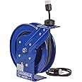 Coxreels PC13-5016-A Spring Rewind SJO Power Cord Reel, 115 Volts, 13 Amp, 50' Length