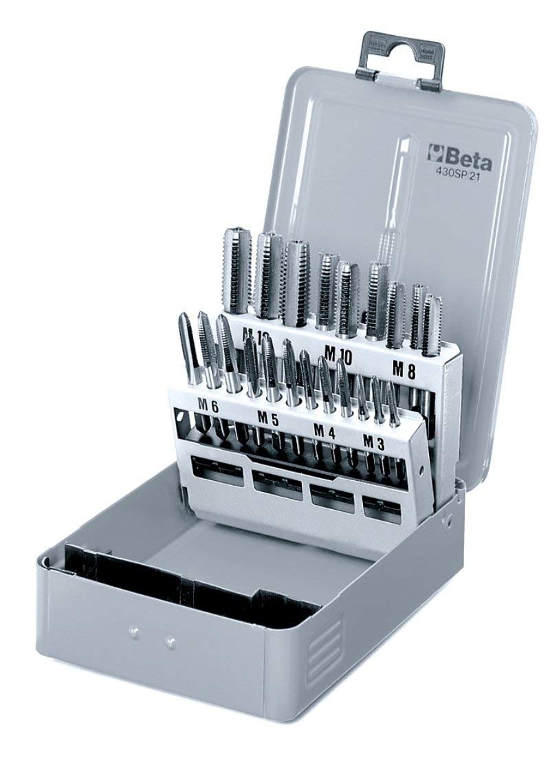 Beta 4300201 Metric Hand Tap, 21 Piece