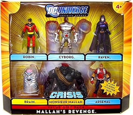 dc universe crisis action figures