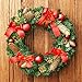 Sumind Christmas Flat Wire Rings Wire Wreath Frame Wire Wreath Making Rings for New Year Valentines Decoration (3 Pieces, 10 Inches, 12 Inches, 14 Inches)