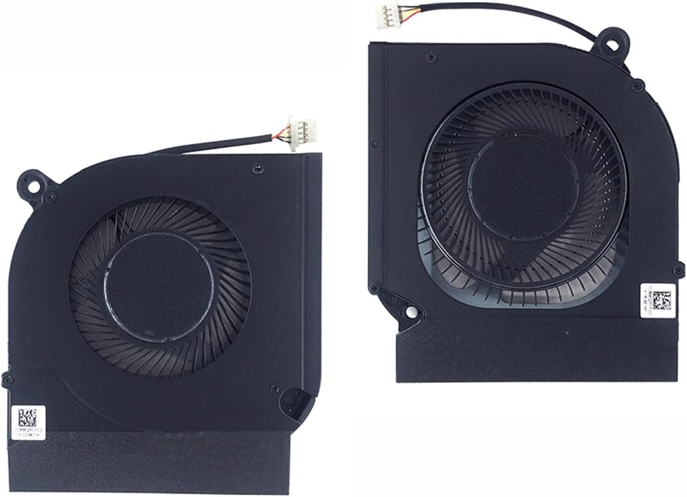 Fleshy Leaf CPU GPU Cooling Fan for Acer Predator Helios 300 PH315-52 PH317-53
