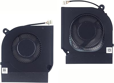 Fleshy Leaf CPU GPU Cooling Fan for Acer Predator Helios 300 PH315-52 PH317-53