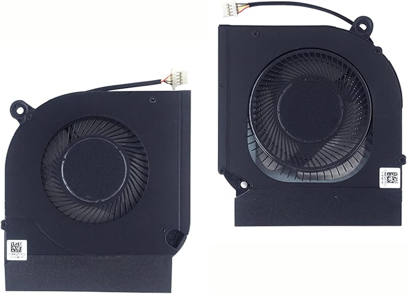 Fleshy Leaf CPU GPU Cooling Fan for Acer Predator Helios 300 PH315-52 PH317-53