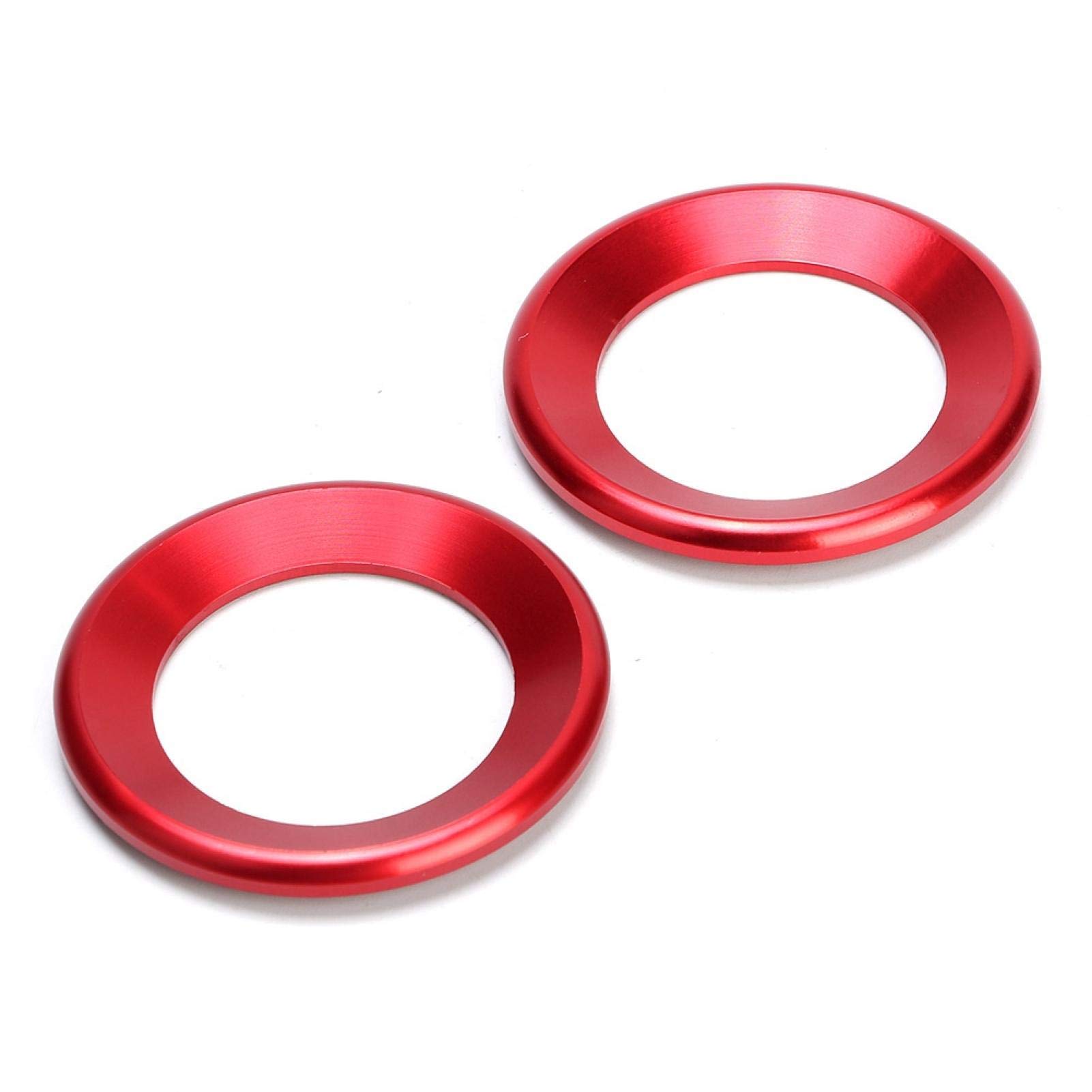 Car Speaker Decorative Ring, 2Pcs Loudspeaker Circle Trim Audio Speaker Decorative Ring Fit For Civic 10th
