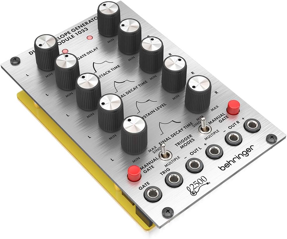 Behringer DUAL ENVELOPE GENERATOR MODULE 1033 Legendary 2500 Series Analog Envelope Generator Module for Eurorack - Image 3