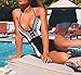 Finelook Sexy Womens Bandeau One Piece Swimsuit Monokini Swimwear (L)