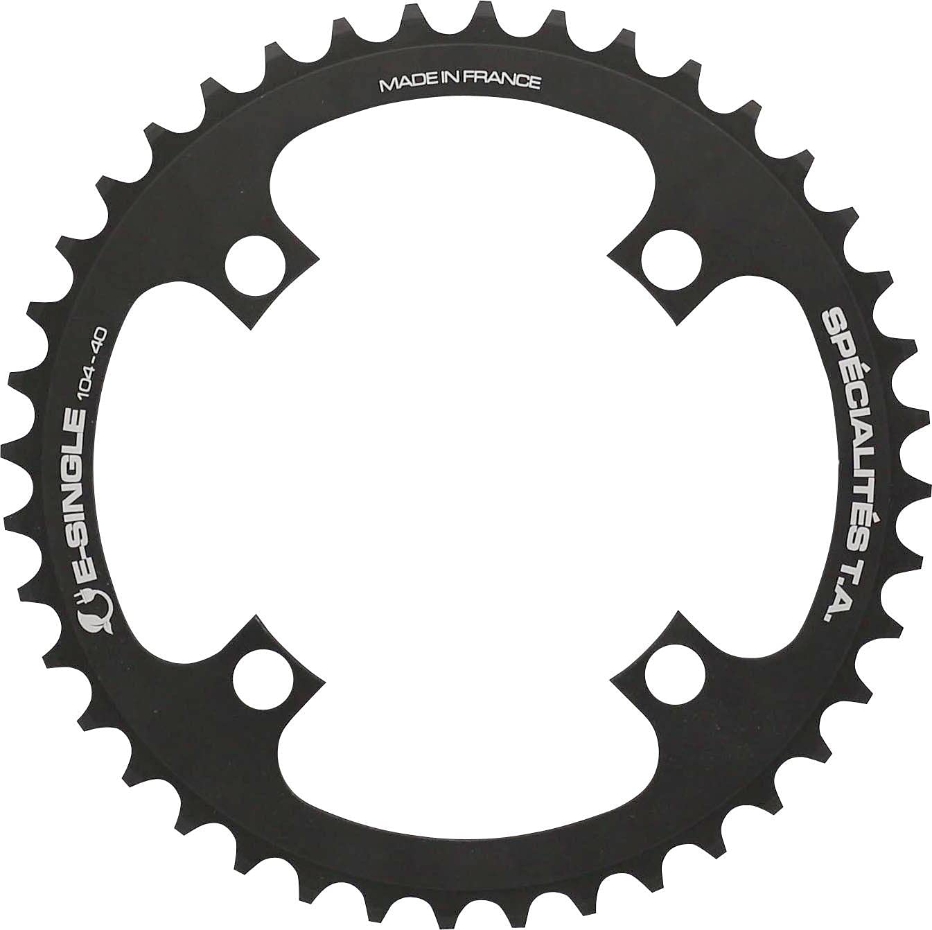 Spécialités TA 104pcd E-Single E-Bike Chainring, Black, 42t