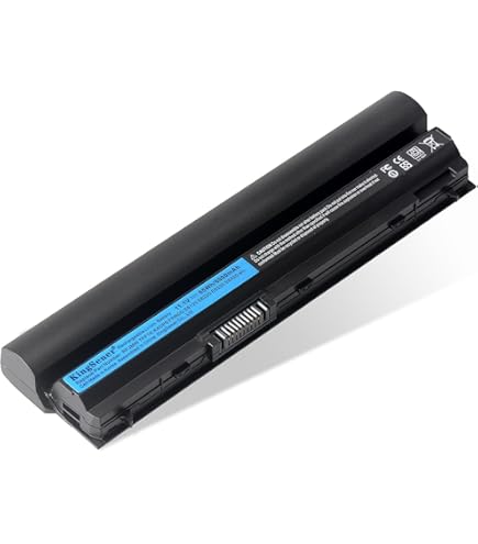 vhbw 1 x accu compatibel met Dell Latitude E6120, E6320, E6320 XFR, E6220, E632, E5220, E6230 Notebook (6600 mAh, 11,1 V, Li-Ion
