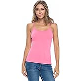 Natural Uniforms Women's Camisole Tank Top-Breathable Cotton Stretch