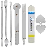 Haojiaho Spudger Pry Tool Kit 8 Piece Opening Tool, Metal Spudger Tool Kit, Ultra-Thin Prying & Open Tool for iPhone, Laptop,
