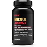 GNC Mens Arginmax Sexual Health Supplement for Men, 180 Count | Features L-Arginine to Support Nitric Oxide Production, Maintain Blood Vessel Tone, and Promote Blood Flow and Vitality