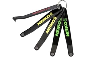 NEIKO 01323A Ultra Low Profile Offset Screwdriver Set | 5-Piece | S2 Steel | Phillips, Pozidriv, and Slotted