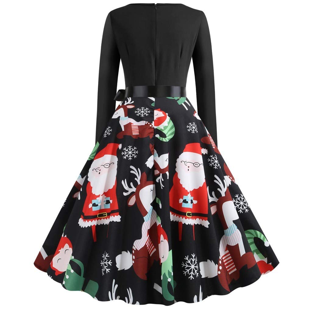 christmas dress retro