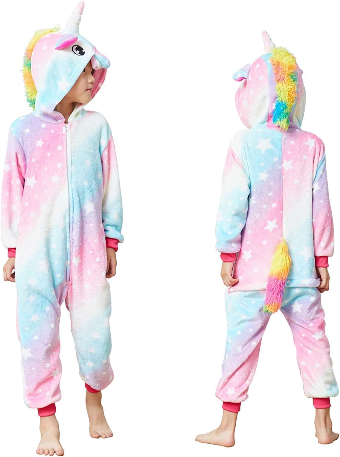 Kids Animal Onesies Halloween Cosplay Costume Pajamas
