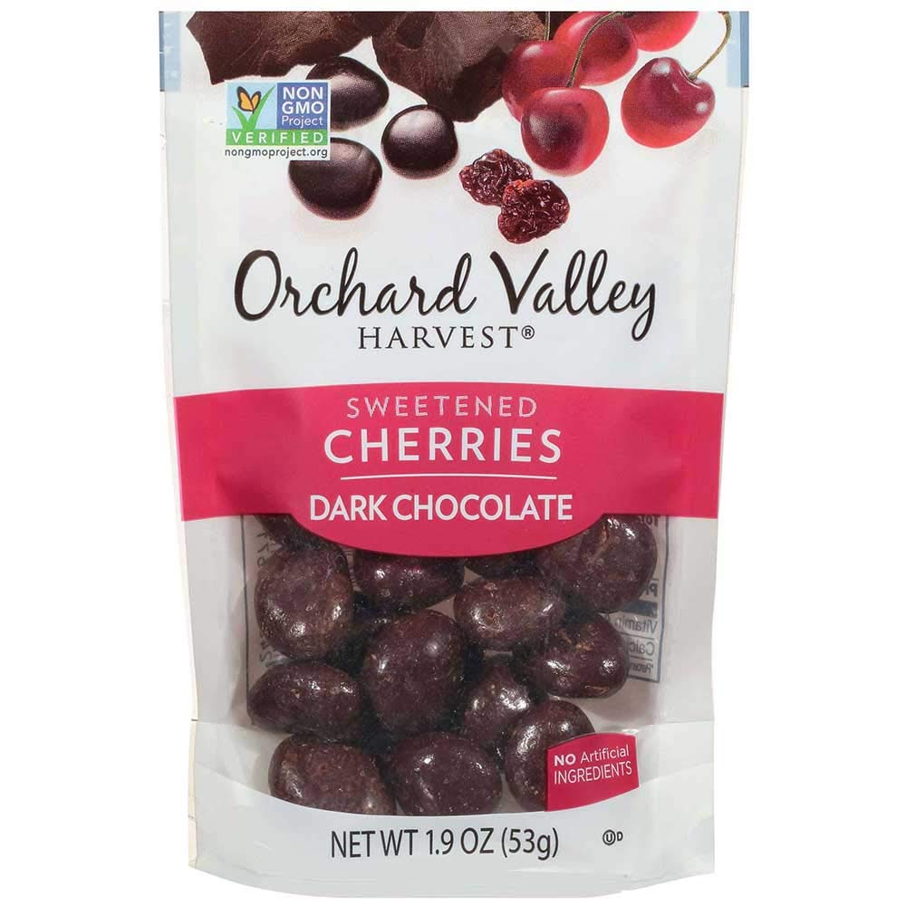 Orchard Valley Harvest Cherries Dark Chocolate, 1.9 Ounce -- 14 per case.