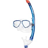 SCUBAPRO Ecco Diving Mask with Snorkel (Blue)