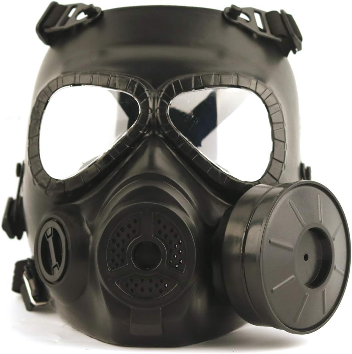 Masks Adult Tactical Full Face Protective, Protection Skull Dummy Game with Dual Filter Fans Adjustable Strap for Cosplay Costume Halloween Masquerade -LWAJ