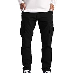 Men's Tactical Cargo Joggers Pant Sport Work
