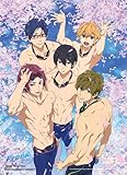 GE Animation Great Eastern GE-79364 Iwatobi High School Swimming Club with Sakura Fabric Wall Poster